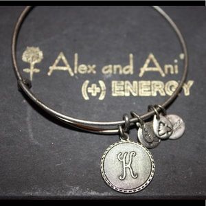 Alex and Ani “K” initial Bracelet